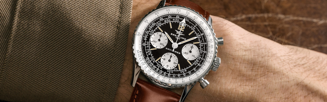 BREITLING百年靈Navitimer B09 Chronograph 41 Tribute to Miles Davis航空計時腕錶