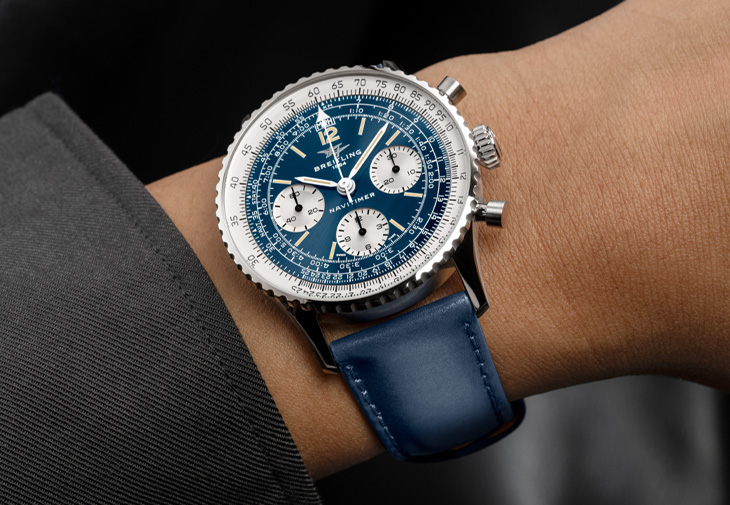BREITLING百年靈Navitimer B09 Chronograph 41 Tribute to Miles Davis航空計時腕錶