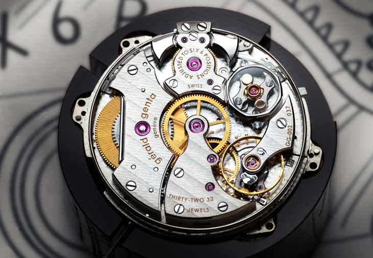 GÉRALD GENTA Geneva Minute Repeater Golden Obsidian 三問腕錶