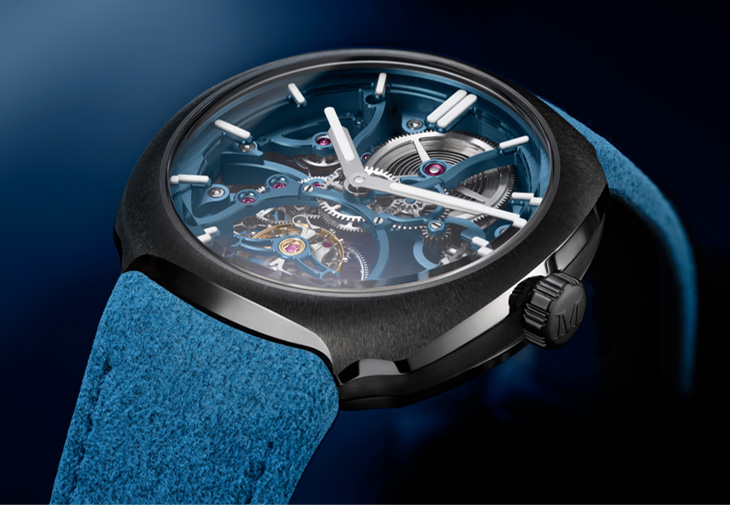 H. MOSER & CIE.亨利慕時疾速者陀飛輪鏤空陶瓷腕錶Alpine限量版