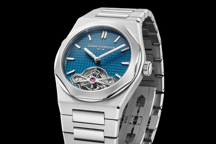 GIRARD-PERREGAUX芝柏表Laureato桂冠系列「Laureato Fifty」39毫米陀飛輪腕錶