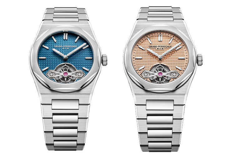 GIRARD-PERREGAUX芝柏表Laureato桂冠系列「Laureato Fifty」39毫米陀飛輪腕錶
