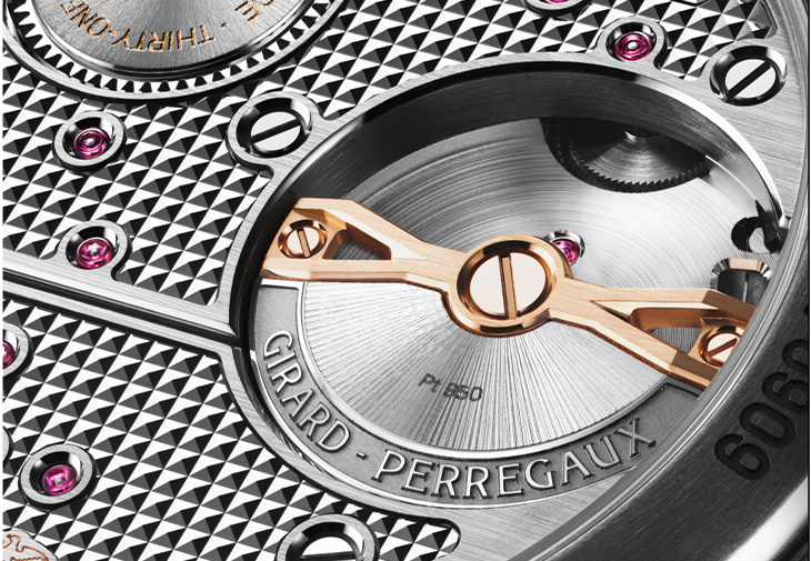 GIRARD-PERREGAUX芝柏表Laureato桂冠系列「Laureato Fifty」39毫米陀飛輪腕錶