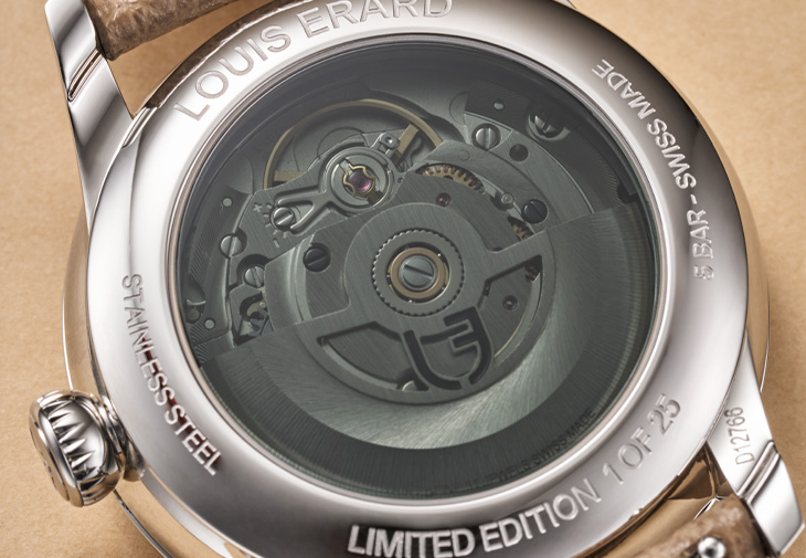 LOUIS ERARD Marqueterie De Paille麥稈鑲嵌工藝限量腕錶