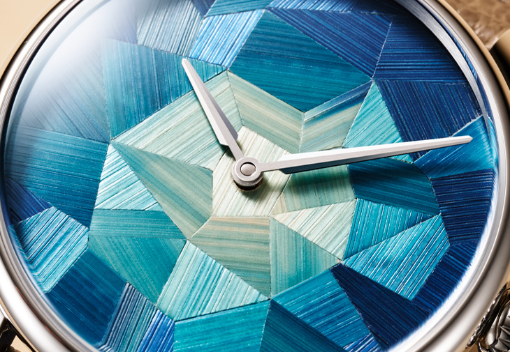LOUIS ERARD Marqueterie De Paille麥稈鑲嵌工藝限量腕錶