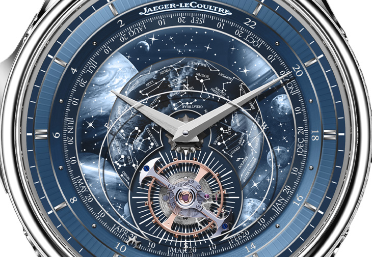 JAEGER-LECOULTRE積家超凡複雜工藝大師系列Master Hybris Artistica三問報時天文飛行陀飛輪腕錶