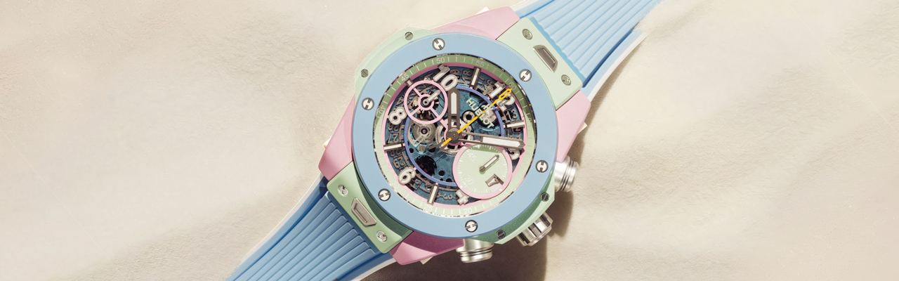 HUBLOT宇舶Big Bang Summer多彩陶瓷限量腕錶