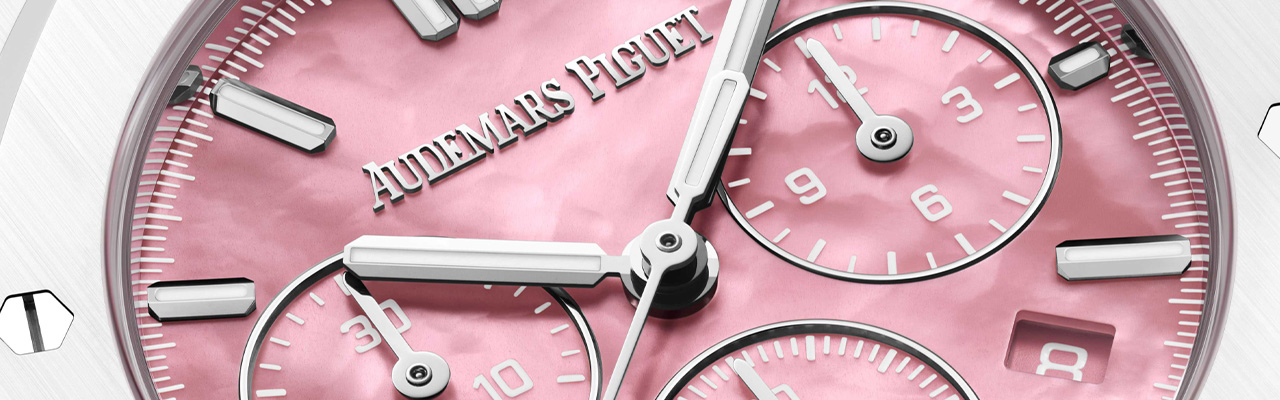 AUDEMARS PIGUET愛彼Royal Oak皇家橡樹系列「Serena Williams 」自動上鏈計時碼錶限量款