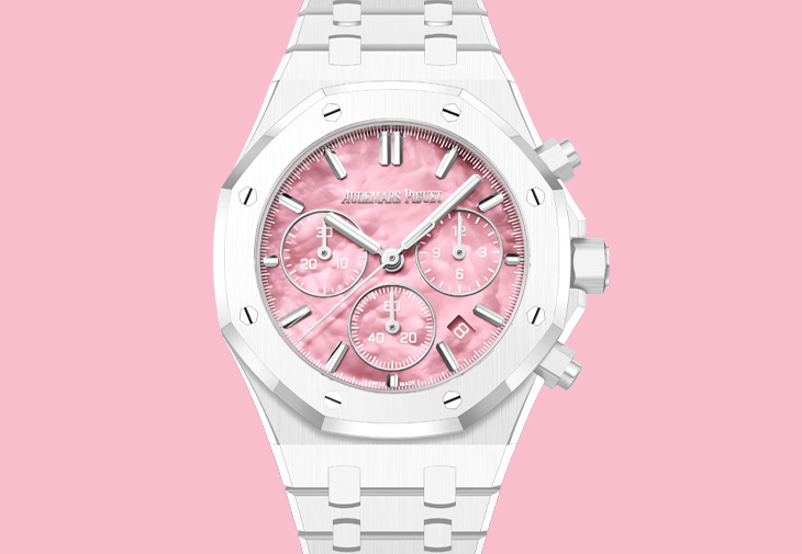 AUDEMARS PIGUET愛彼Royal Oak皇家橡樹系列「Serena Williams 」自動上鏈計時碼錶限量款