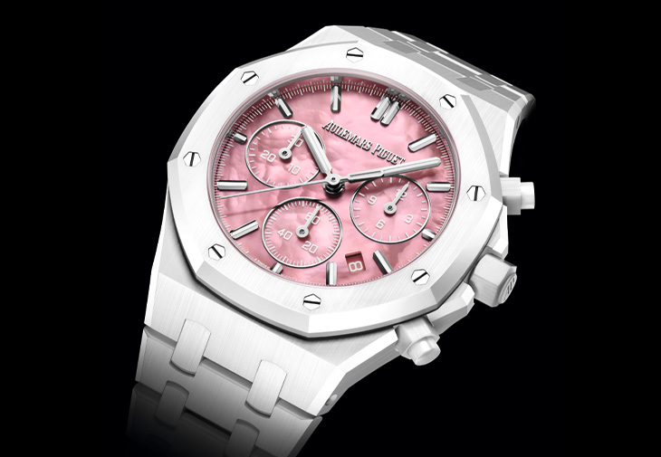 AUDEMARS PIGUET愛彼Royal Oak皇家橡樹系列「Serena Williams 」自動上鏈計時碼錶限量款