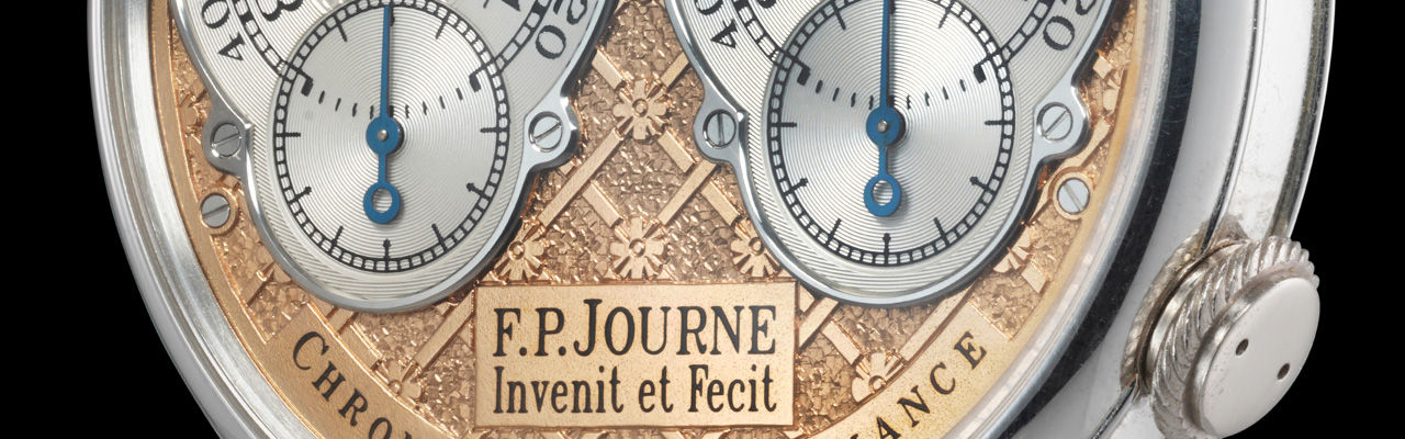 F.P. JOURNE「Chronomètre à Résonance  Régence」鉑金腕錶