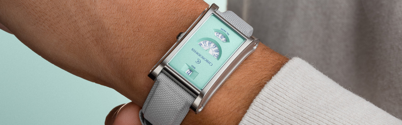 CHRONOSWISS瑞寶錶Neo Digiteur無指針跳時腕錶