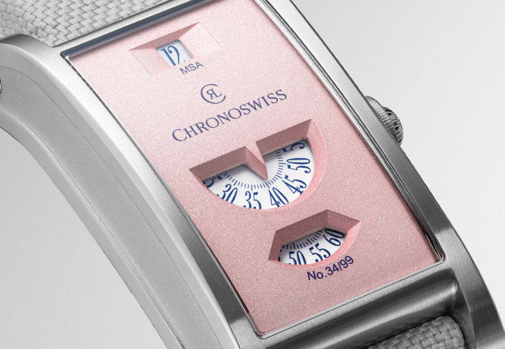CHRONOSWISS瑞寶錶Neo Digiteur無指針跳時腕錶