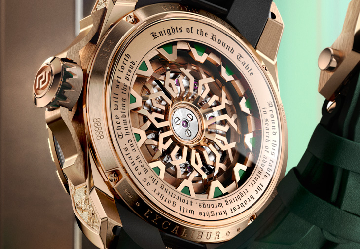羅杰杜彼ROGER DUBUIS Excalibur王者系列圓桌騎士幻影梅林限量腕錶