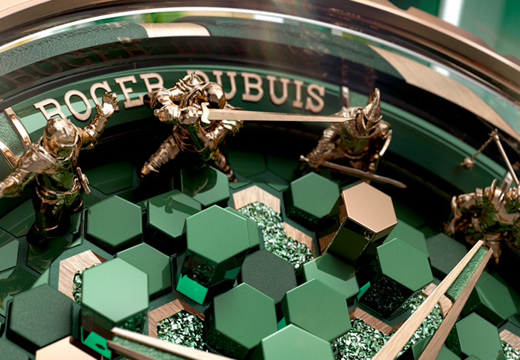 羅杰杜彼ROGER DUBUIS Excalibur王者系列圓桌騎士幻影梅林限量腕錶