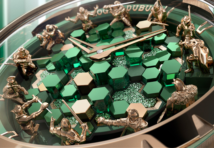 羅杰杜彼ROGER DUBUIS Excalibur王者系列圓桌騎士幻影梅林限量腕錶