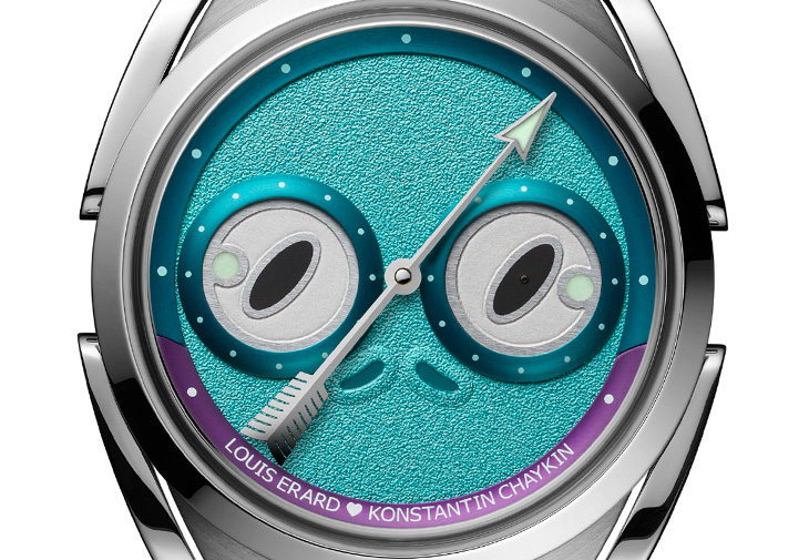 LOUIS ERARD × Konstantin Chaykin Unfrogettable鈦金屬自動腕錶