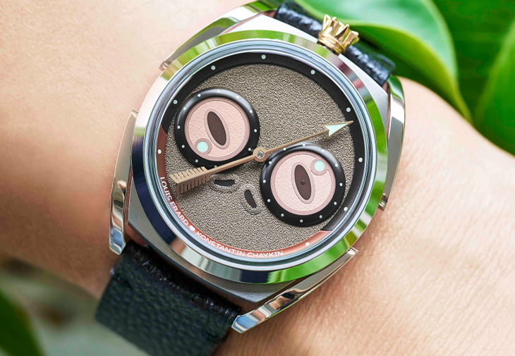 LOUIS ERARD × Konstantin Chaykin Unfrogettable鈦金屬自動腕錶