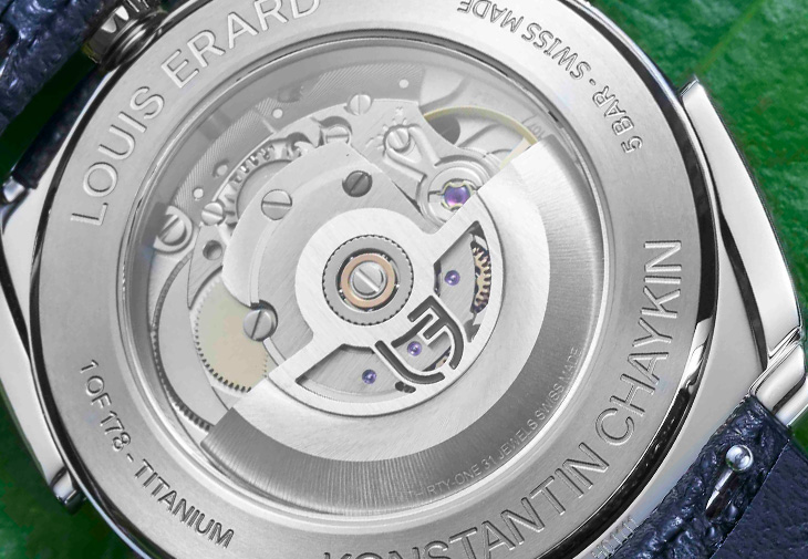 LOUIS ERARD × Konstantin Chaykin Unfrogettable鈦金屬自動腕錶