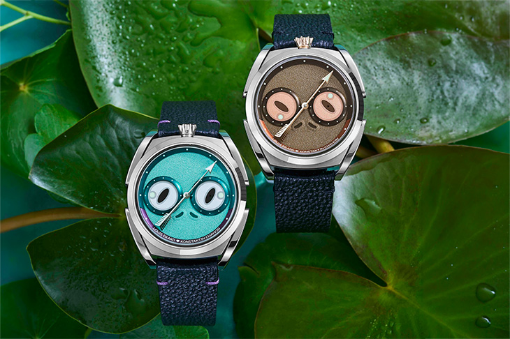 這次你要親吻哪一位青蛙公主？ LOUIS ERARD × Konstantin Chaykin Unfrogettable鈦金屬自動腕錶