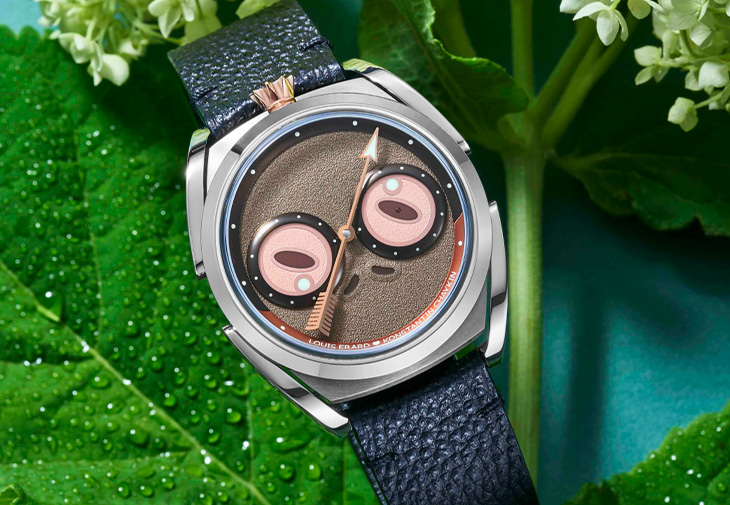 LOUIS ERARD × Konstantin Chaykin Unfrogettable鈦金屬自動腕錶