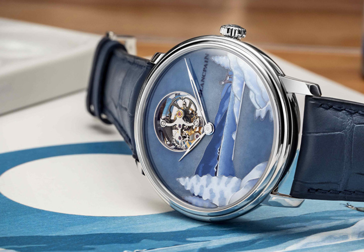 BLANCPAIN寶珀Métiers d Art藝術大師系列12日鍊陀飛輪腕錶