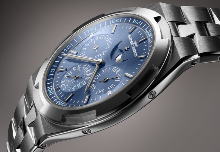 VACHERON CONSTANTIN江詩丹頓Overseas超薄萬年曆限量腕錶