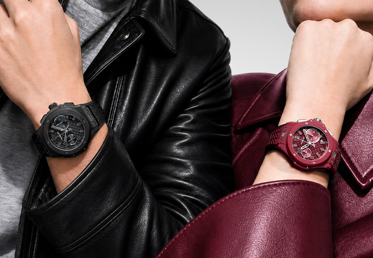 HUBLOT宇舶Big Bang Original霧絨鈦金屬計時碼錶