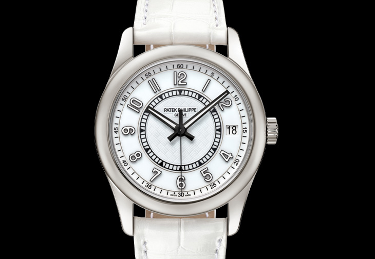 PATEK PHILIPPE百達翡麗Calatrava日期與中央秒針腕錶