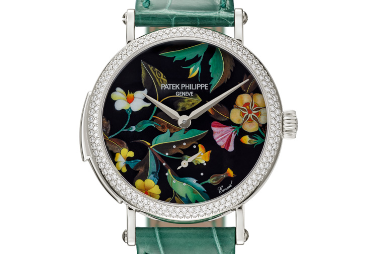 百達翡麗PATEK PHILIPPE 7040/250G-011「佛羅倫斯馬賽克工藝」三問報時腕錶