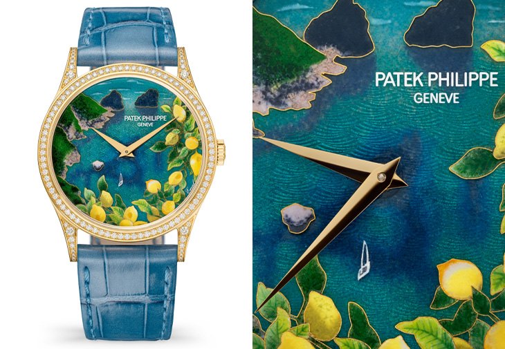 百達翡麗PATEK PHILIPPE Calatrava系列5077/100J-010「那不勒斯灣」黃金腕錶