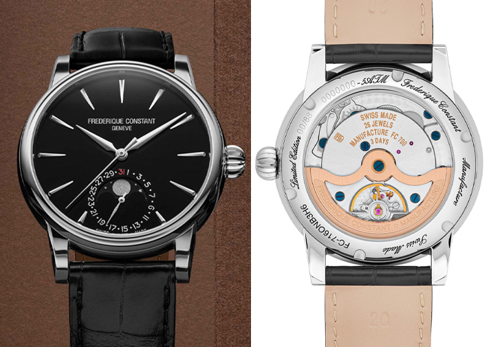 FRÉDÉRIQUE CONSTANT康斯登Classic Moonphase Date Manufacture月相腕錶