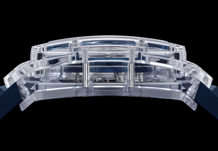 HUBLOT宇舶Spirit of Big Bang 冰川藍寶石計時碼錶