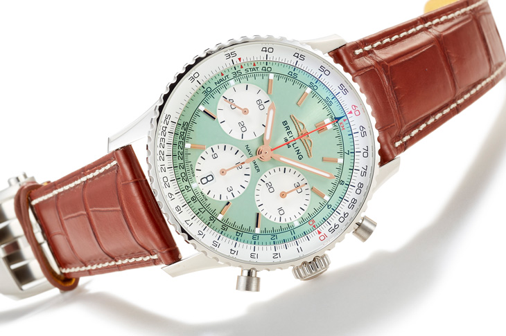 B01自製計時機芯承先啟後，百年靈Navitimer Chronograph 41計時碼錶