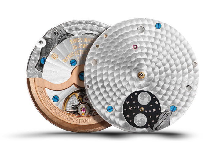 康斯登FREDERIQUE CONSTANT Highlife Moonphase Date Manufacture Time & Tide
