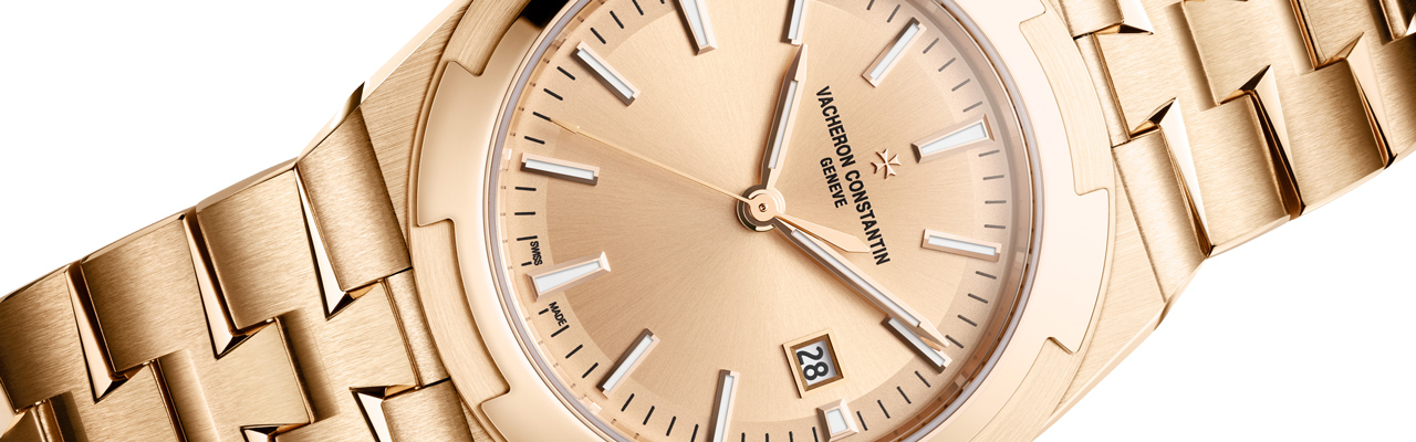VACHERON CONSTANTIN江詩丹頓Overseas系列自動上鍊腕錶34.5毫米
