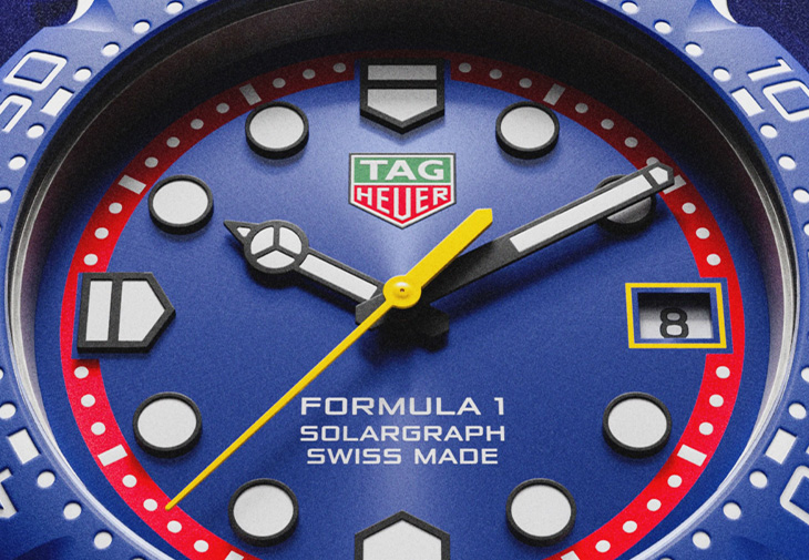 TAG HEUER泰格豪雅Formula 1 Solargraph x 甲骨文紅牛車隊特別版腕錶