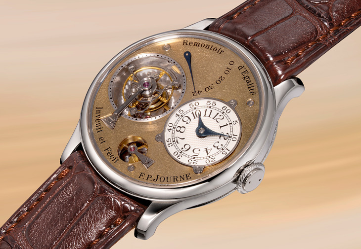 F.P.JOURNE「Tourbillon Souverain」鉑金陀飛輪腕錶