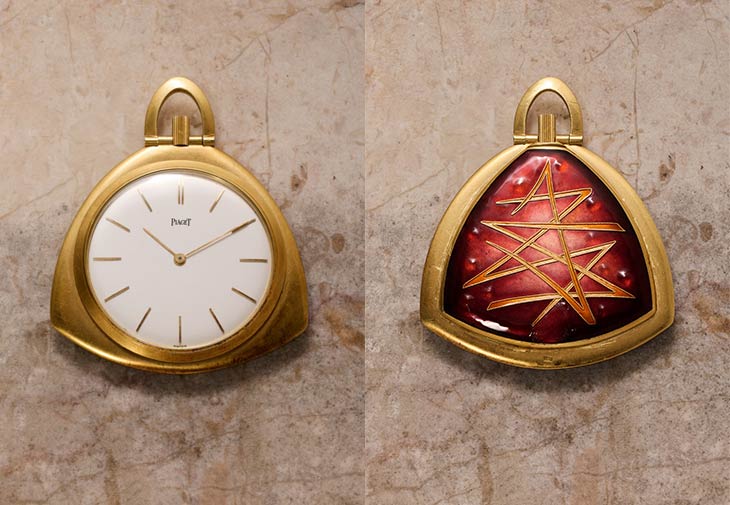 PIAGET Cloisonné Enamel Pocket Watch