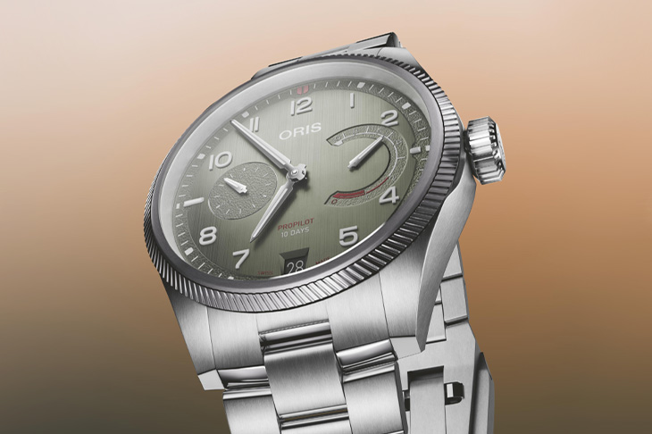ORIS ProPilot Calibre 111十日鍊腕錶帶來成熟洗練的設計風格