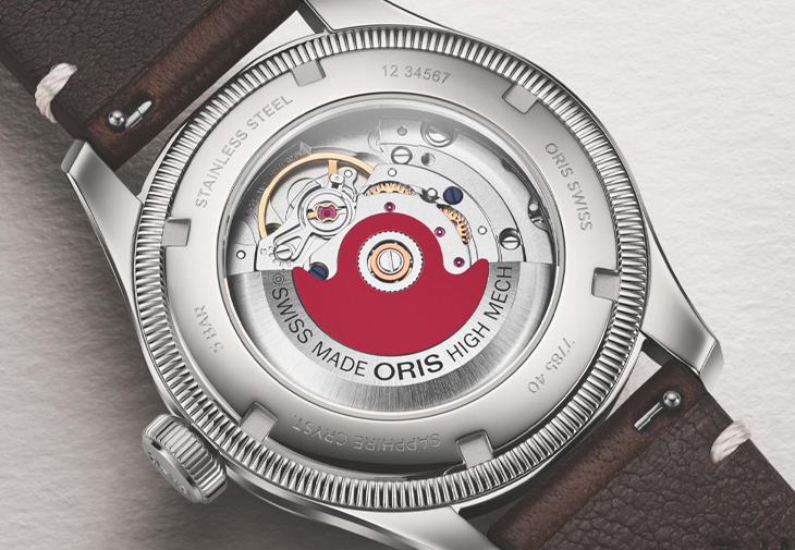 豪利時Cervo Volante X ORIS Big Crown指針式日曆腕錶