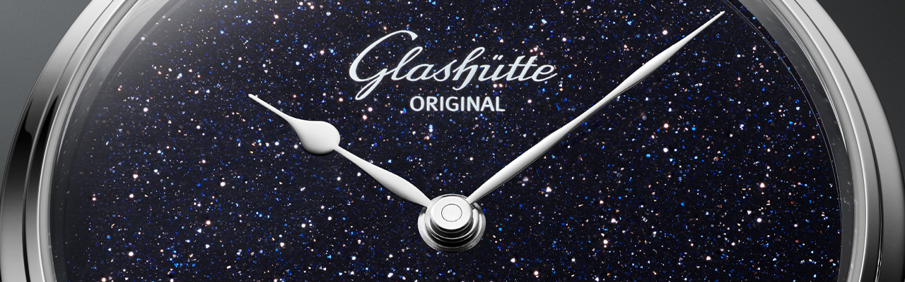 GLASHÜTTE ORIGINAL格拉蘇蒂原創Senator Aventurine議員裝飾藝術砂金石腕錶