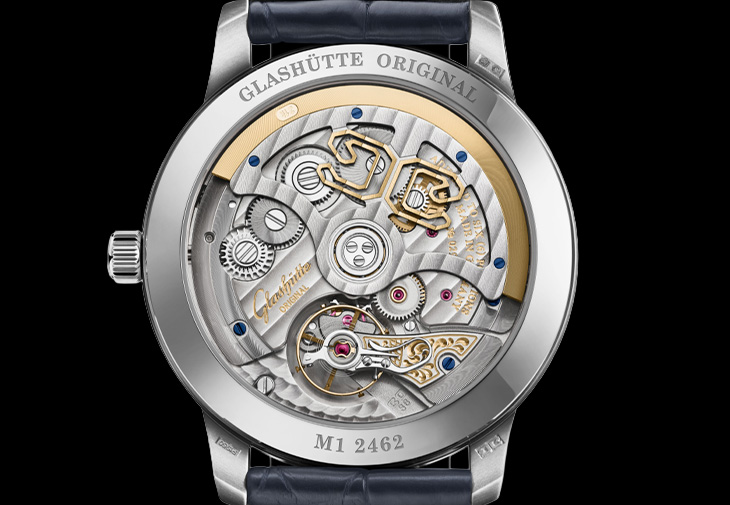 GLASHÜTTE ORIGINAL格拉蘇蒂原創Senator Aventurine議員裝飾藝術砂金石腕錶
