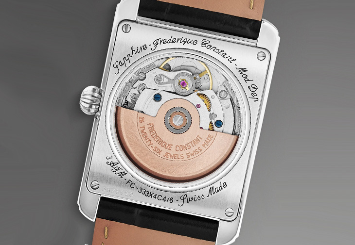 FREDERIQUE CONSTANT康斯登Classics Carrée長方形月相腕錶