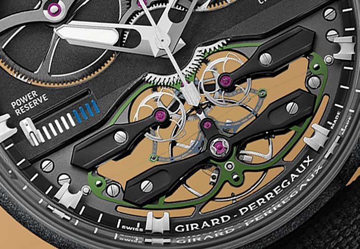 GP芝柏表GIRARD-PERREGAUX 新恒定動力擒縱腕表