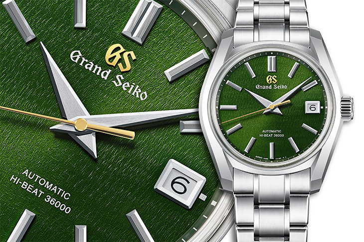 翠綠的夏季意象  GRAND SEIKO Heritage Collection腕錶