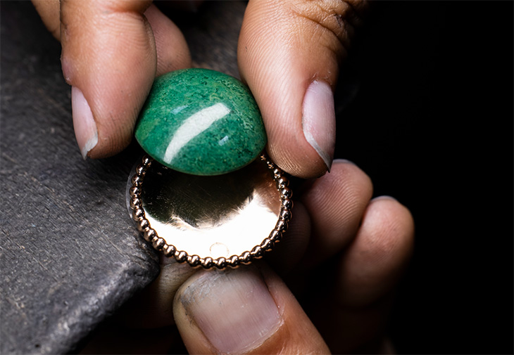 VAN CLEEF & ARPELS梵克雅寶Perlée Toi & Moi Secret腕錶