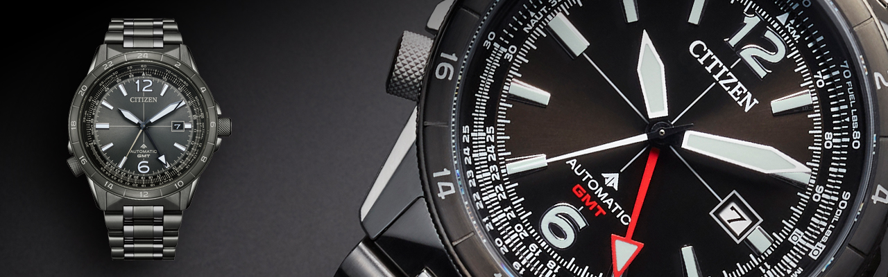 CITIZEN PROMASTER Traveler GMT 抗磁 飛行錶