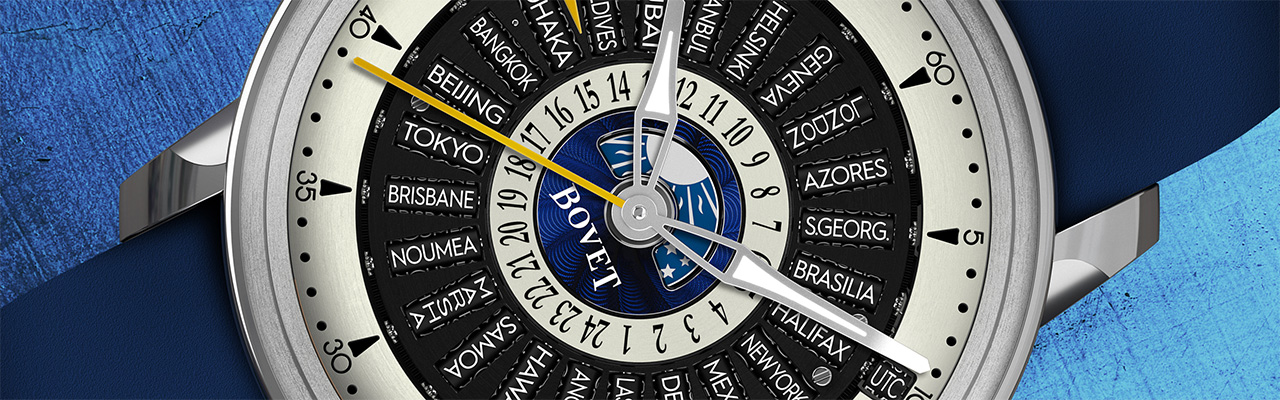 BOVET播威Récital 30世界時間腕錶
