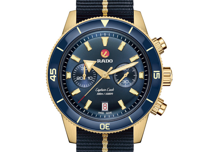 雷達RADO庫克船長計時碼錶